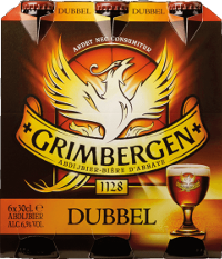Grimbergen Dubbel set van 6 flesjes á 0,30 liter Grimbergen Dubbel set van 6 flesjes á 0,30 liter